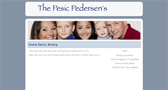 Desktop Screenshot of pesic-pedersen.com